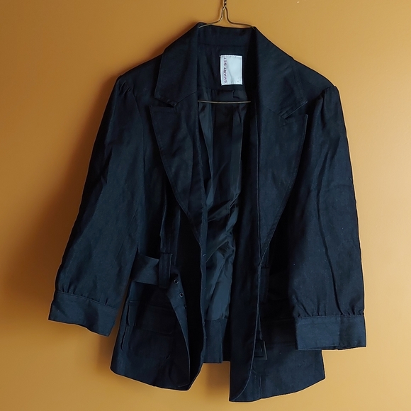 Matched Set Blazer & Wide Leg Pants - Picture 2 of 16